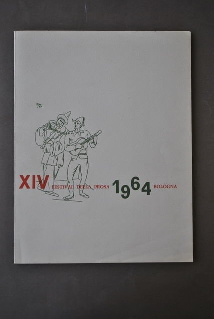 Festival Prosa Bologna Programmi Pubblicit‡ Fotografie Spettacoli 1964