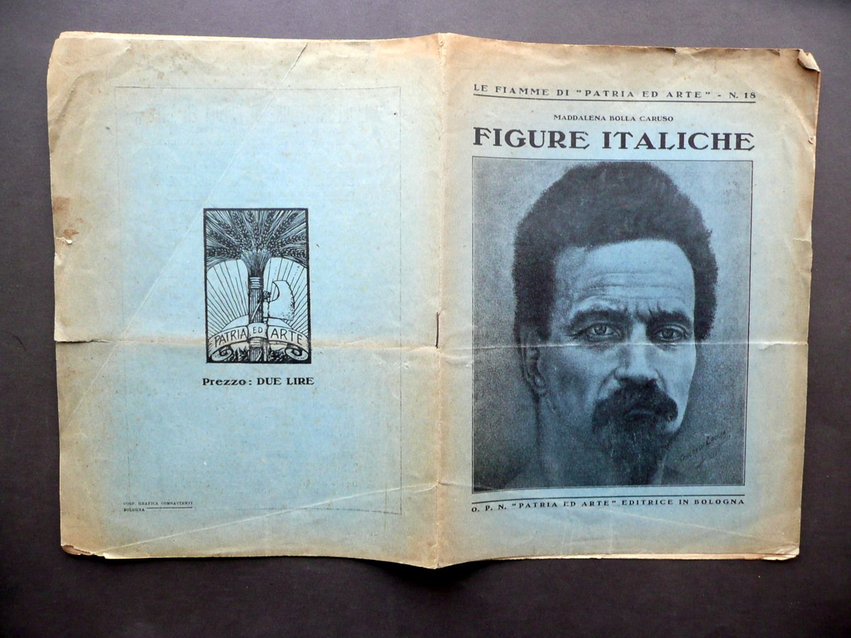 Figure Italiche Num. 18 Maddalena Bolla Caruso Patria ed Arte …