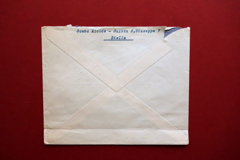 Filatelia RSI Affrancatura d'Emergenza Pacchi Postali Biella Milano 6/10/1944 | Immagine Gallery 3