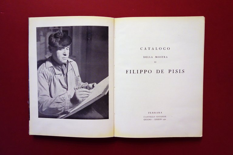 Filippo de Pisis Catalogo della Mostra Castello Estense Ferrara 1951 …