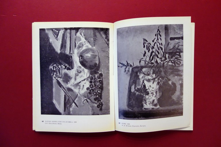 Filippo de Pisis Catalogo della Mostra Castello Estense Ferrara 1951 …