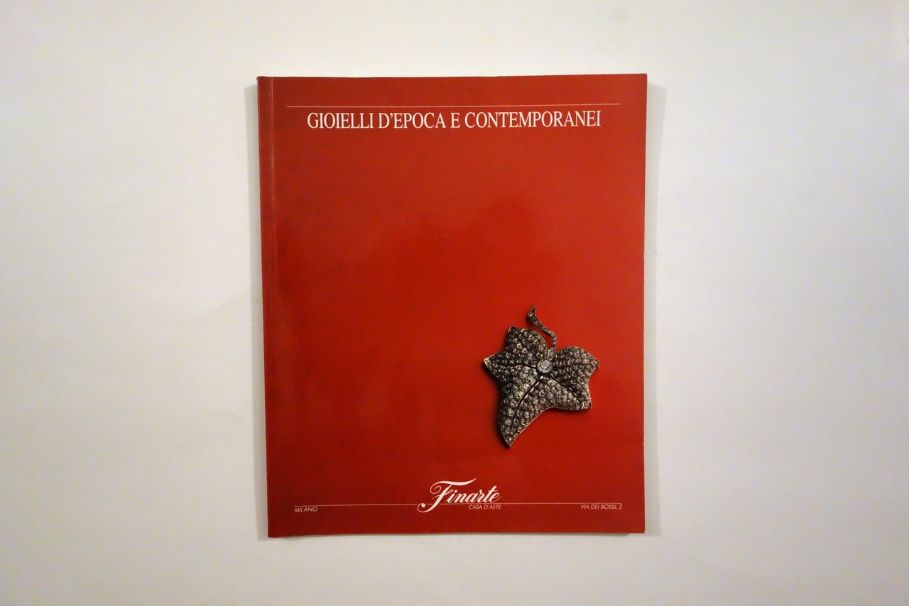 Finarte Milano Catalogo Asta Gioielli d'Epoca e Contemporanei 1992