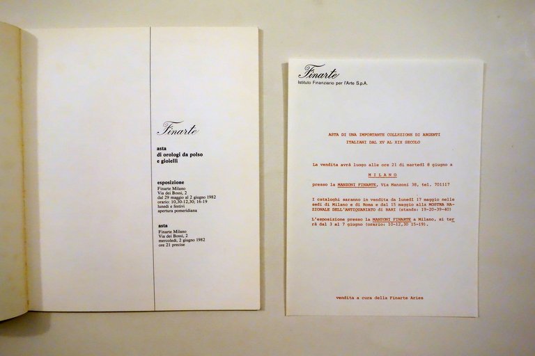 Finarte Milano Catalogo Asta Orologi da Polso e Gioielli N. …