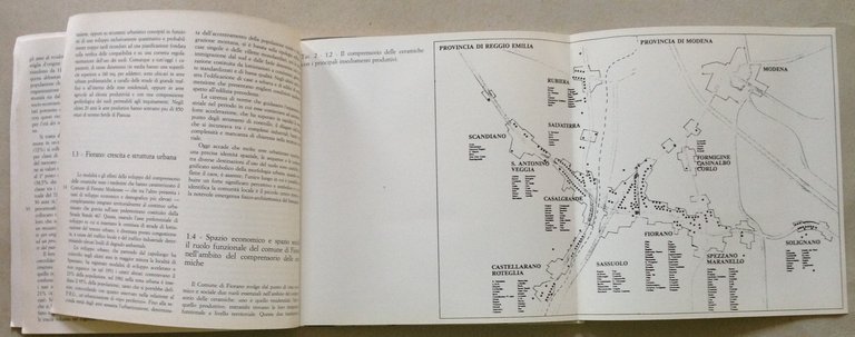 Fiorano Territorio Vegetazione Immigrazione Societ‡ Sviluppo 4 Fascicoli Carta