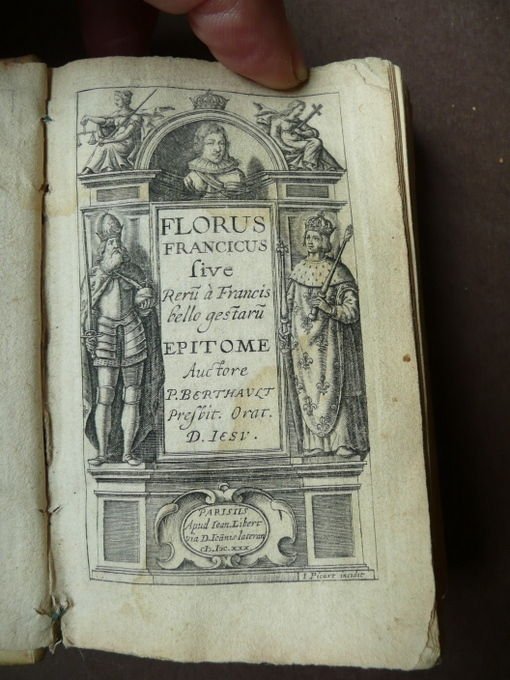 Florus Franciscus 1632 Rerum a Francis Bello Gestarum epitome Parisiis …