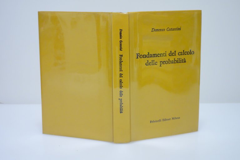 Fondamenti del calcolo delle probabilità Costantini Feltrinelli 1970 prima ed.
