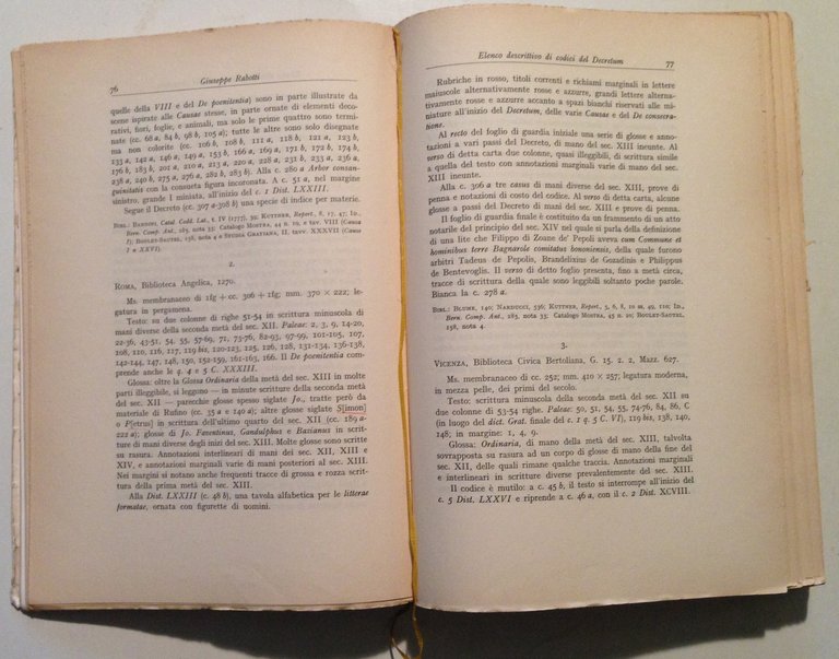 Forchielli Stickler Studia Gratiana Post Octava Decreti Saecularia Bononiae 1959 | Immagine Gallery 3