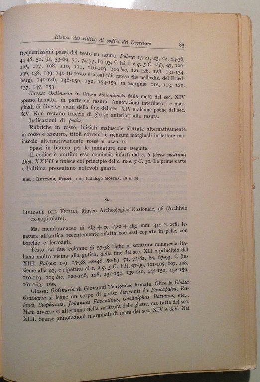 Forchielli Stickler Studia Gratiana Post Octava Decreti Saecularia Bononiae 1959 | Immagine Gallery 4