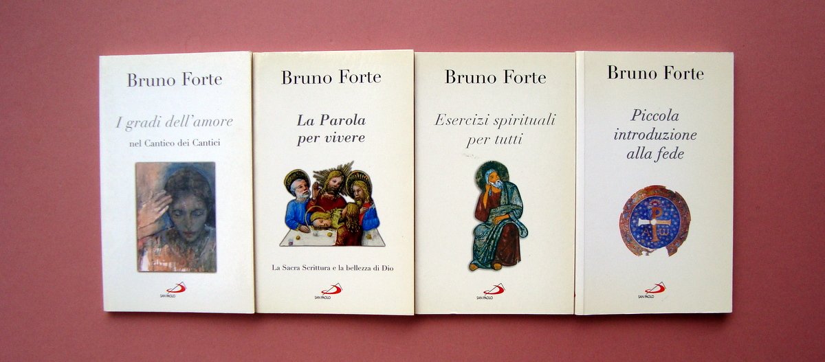 Forte Bruno 4 testi ed. San Paolo 1992 2005 2007 …