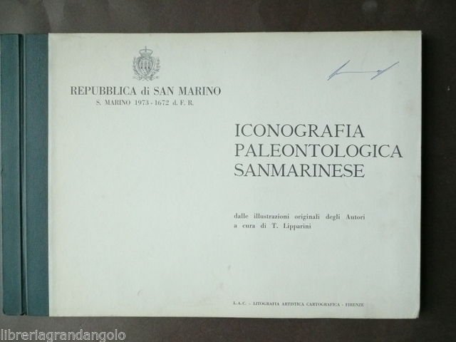 Fossili San Marino Iconografia Paleontologia Lipparini 1973 Atlante illustrato | Immagine principale