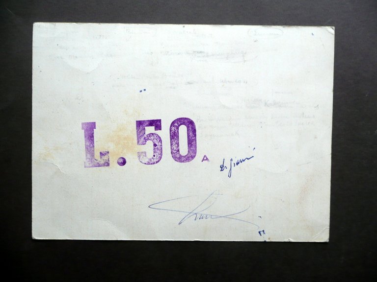 Fotocartolina a Colori Juventus Formazione Giocatori Campionato Calcio 1959-60