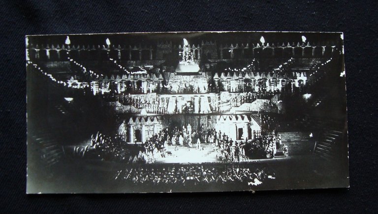 Fotocartolina Arena di Verona Nabucco 1962 XXXX Stagione Lirica | Immagine Gallery 1