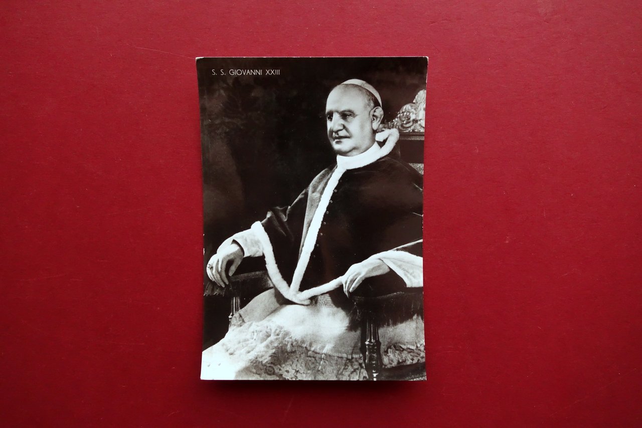 Fotocartolina Bromostampa Fotografia Originale Papa Giovanni XXIII