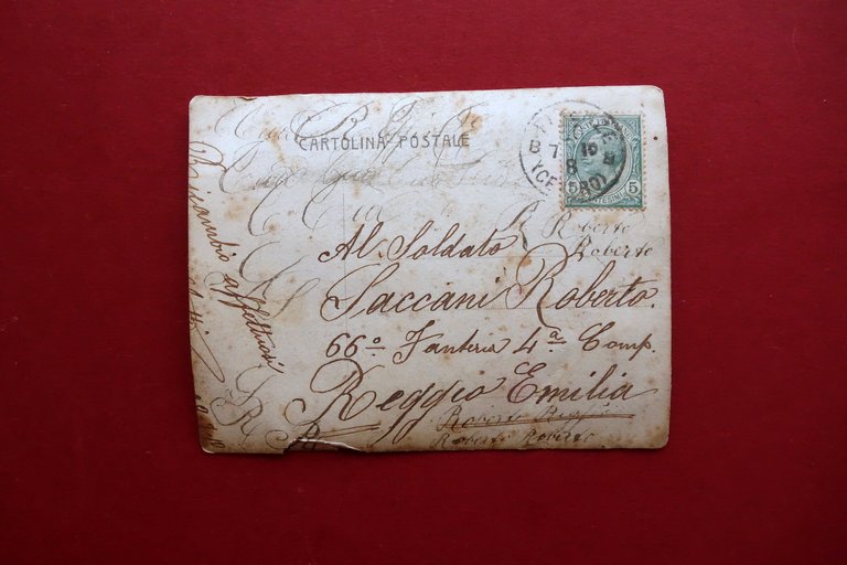 Fotocartolina Militari Regio Esercito Italiano Telegrafo Morse(?) Viaggiata 1910