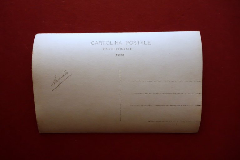 Fotocartolina Originale Sagrado Friuli Distruzioni Chiesa Soldati WW1 Guerra