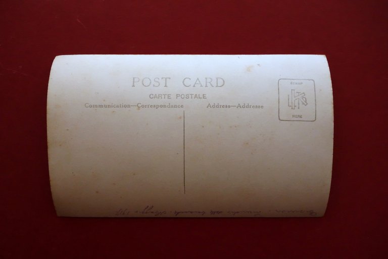 Fotocartolina Originale Valsugana Cismon Incendio delle Baracche Maggio 1917 WW1