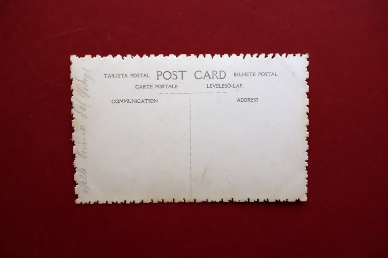 Fotocartolina Originale WW1 1∞Guerra Mondiale Trincee del Vodige Soldati Caduti