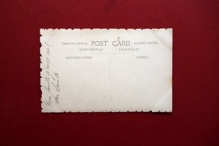 Fotocartolina Originale WW1 Grande Guerra Ferito Grave sul Monte Santo …