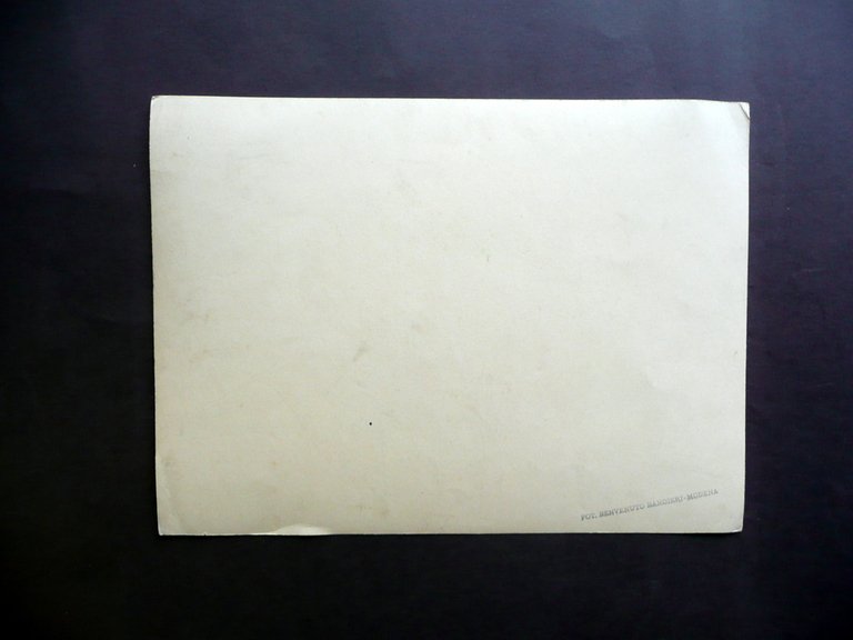 Fotografia Originale Cavalcavia Vecchio Corso Vittorio Emanuele Bandieri Modena