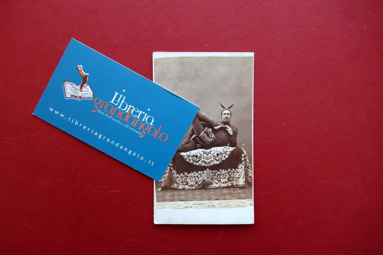 Fotografia Originale Contorsionista in Costume Circo Teatro Met‡ '800 Unica | Immagine principale