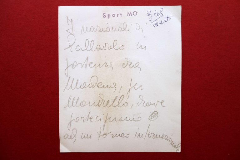 Fotografia Originale Giocatori Nazionale Pallavolo Maschile Partenza da Modena | Immagine Gallery 2