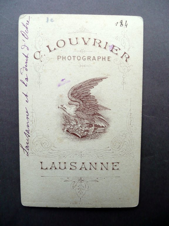 Fotografia Originale Lausanne et la Dent d'Oche Foto C. Louvrier … | Immagine Gallery 2