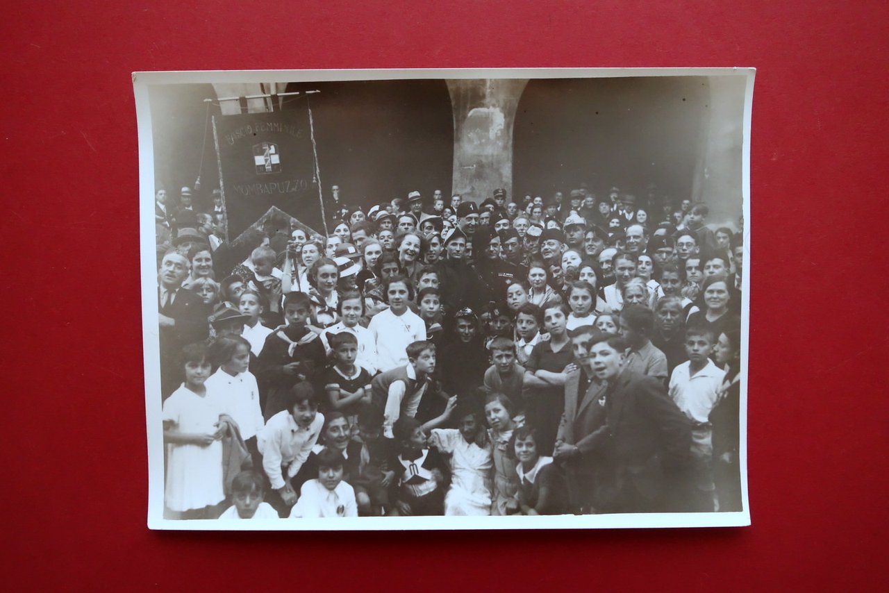 Fotografia Originale Manifestazione Massaie Rurali Mombaruzzo Monferrato 1935