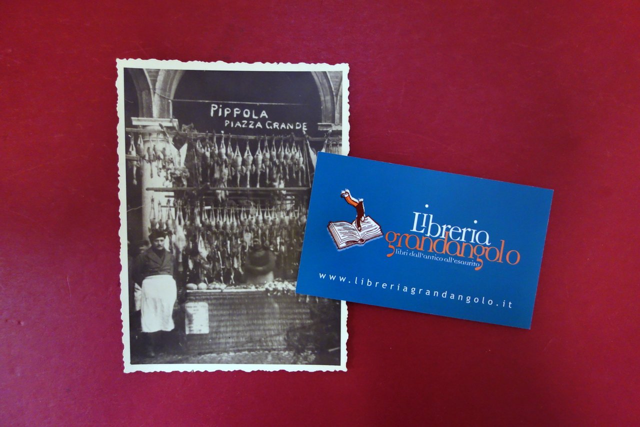 Fotografia Originale Modena Pippola Piazza Grande Banco Pollame Anni '30 …
