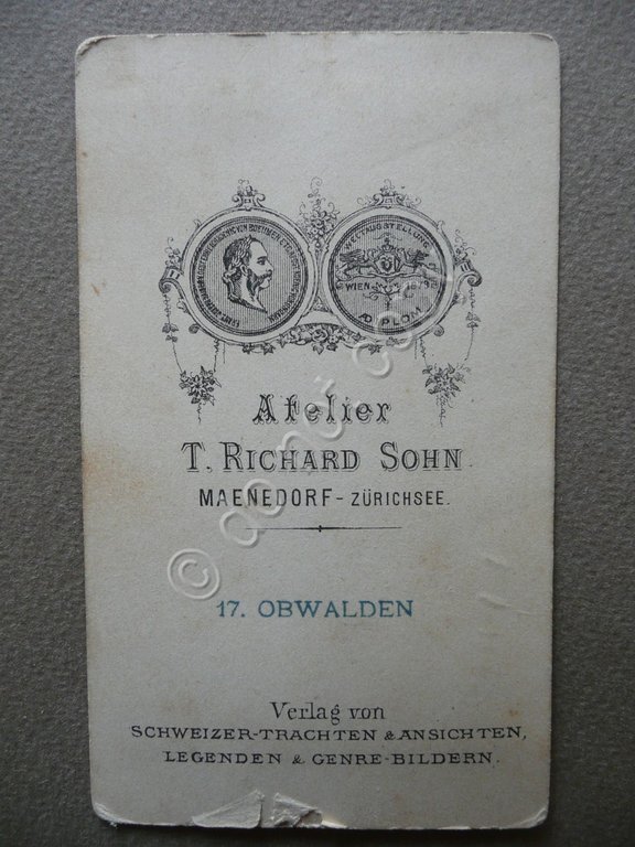 Fotografia Richard Sohn Manendorf Zurichsee Obwalden Lavori Femminili Filatura