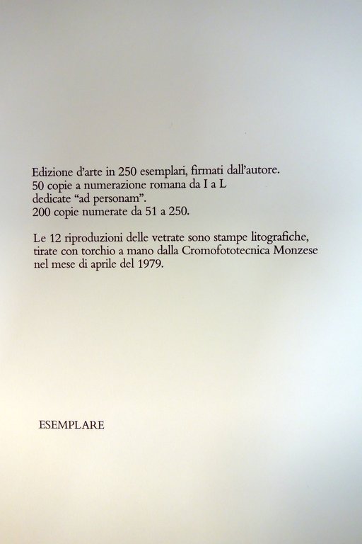 Fra Costantino Ruggeri Vetrate Cartella 12 Tavole Litografiche 1979 L. …