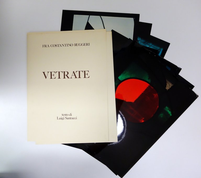 Fra Costantino Ruggeri Vetrate Cartella 12 Tavole Litografiche 1979 L. …