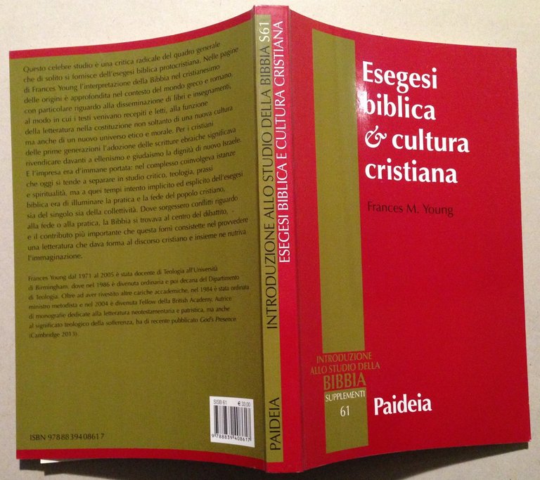 Frances M. Young Esegesi Biblica Cultura Cristiana Paideia Editrice Brescia …