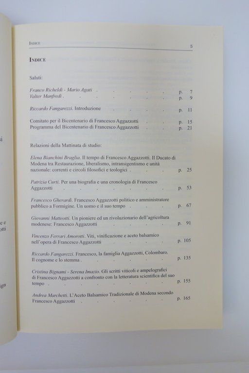 FRANCESCO AGAZZOTTI SINDACO DI FORMIGINE LAMBRUSCO ACETO BALSAMICO FANGAREZZI | Immagine Gallery 3