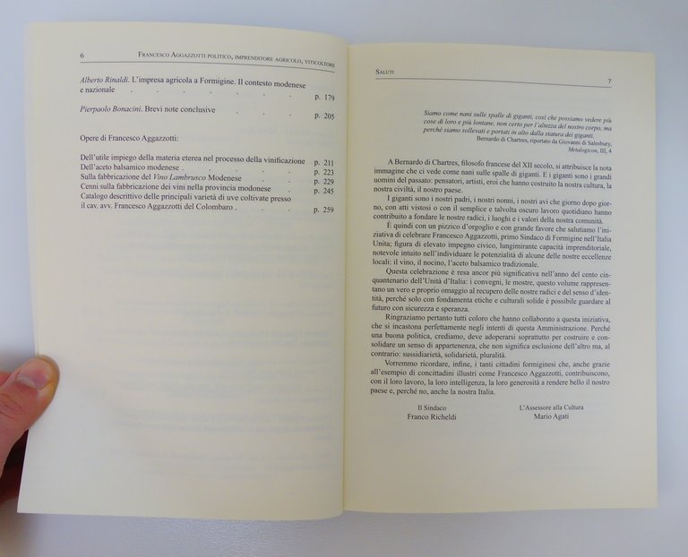 FRANCESCO AGAZZOTTI SINDACO DI FORMIGINE LAMBRUSCO ACETO BALSAMICO FANGAREZZI | Immagine Gallery 4