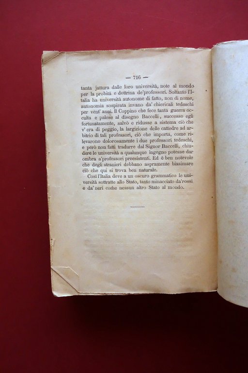 Francesco Montefredini La Rivoluzione Francese Reazione Socialista Loescher 1889