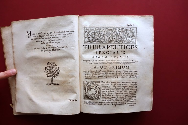 Francisci Torti Therapeutice Specialis ad Febres Periodicas Soliani Modena 1730