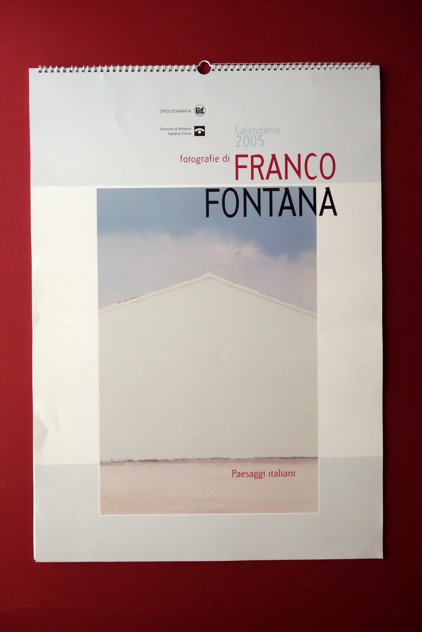 Franco Fontana Calendario 2005 Paesaggi Italiani Modena Fotografia