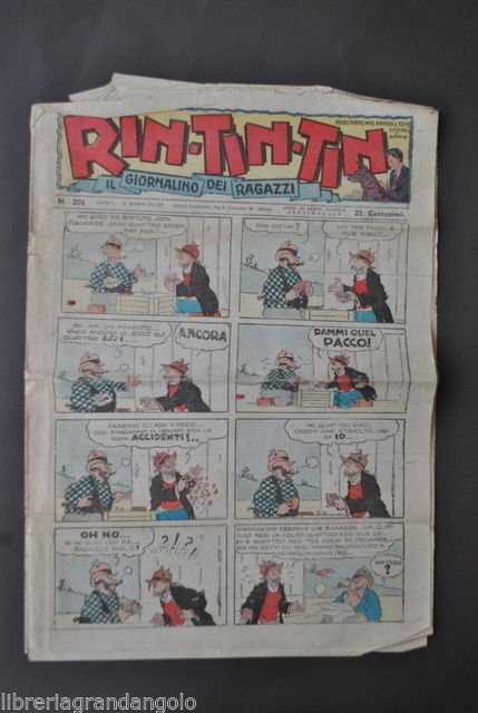 Fumetti Giornalino dei Ragazzi Rin Tin Tin Rin-Tin-Tin N. 203 … | Immagine principale