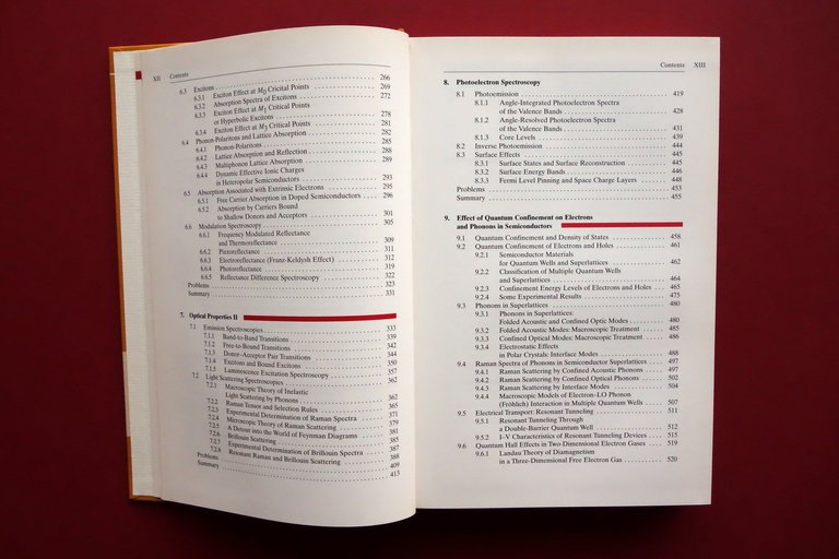 Fundamentals of Semiconductors Peter Yu Manuel Cardona Springer 1996