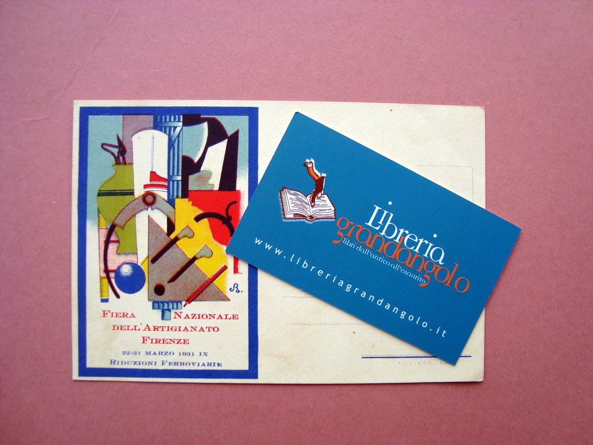 Futurismo Cartolina Fiera Nazionale Artigianato Firenze 1931non viaggiata | Immagine principale