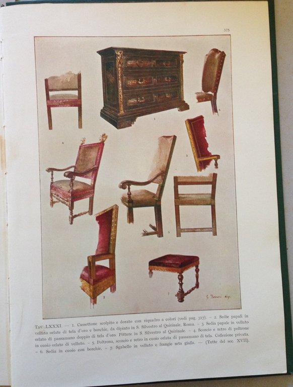 G. Ferrari Il Legno e la Mobilia Nell'Arte Italiana Hoepli …