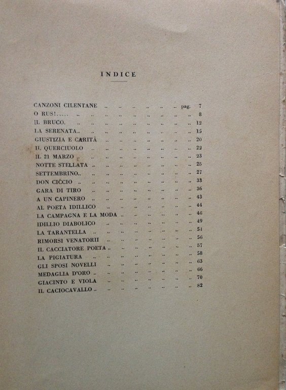 G. Lanzalone IdillÏ Cilentani Canzoni Cilentane Di Giacomo Editori Salerno | Immagine Gallery 3