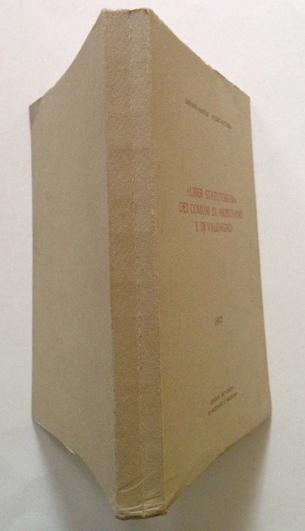 G Mantese E Motterle Liber Statutorum dei Comuni di Arzignano …