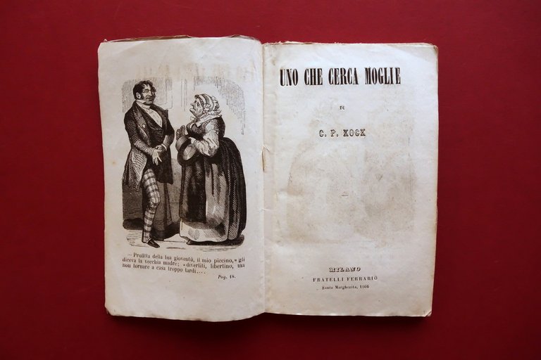 G. P. Kock Uno che Cerca Moglie Ferrario Milano Fine … | Immagine Gallery 3