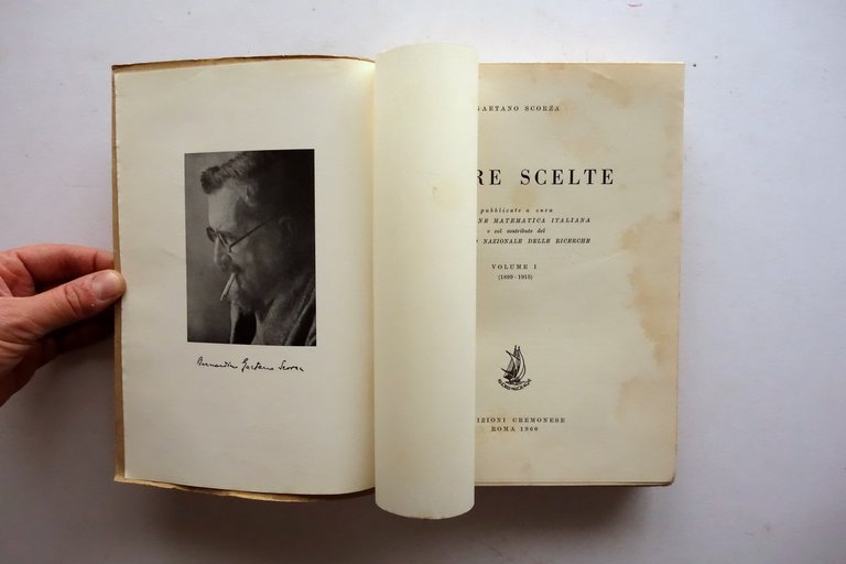 Gaetano Scorza Opere Scelte Volume 1 1899-1915 Ed. Cremonese Roma …