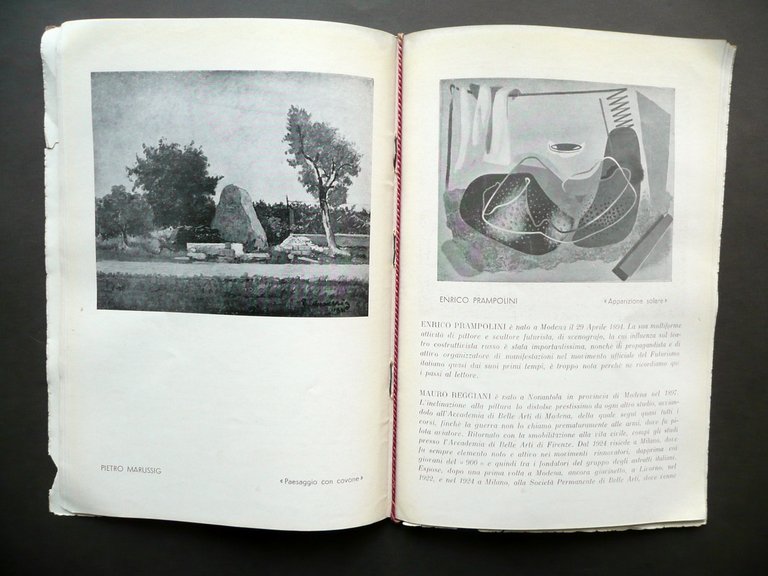 Galleria 20 Firme Mostra Collettiva Genova 1937 Arte Prampolini Fontana … | Immagine Gallery 3