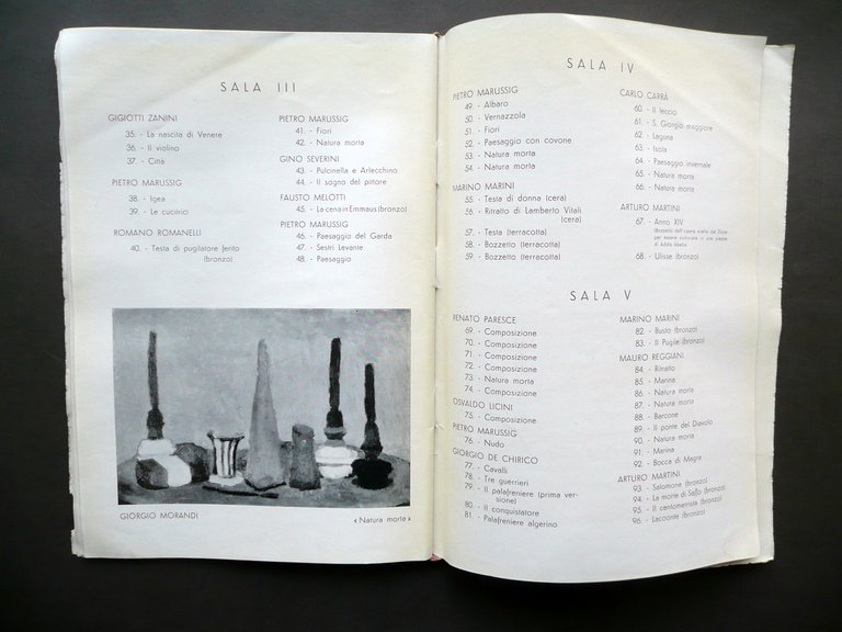 Galleria 20 Firme Mostra Collettiva Genova 1937 Arte Prampolini Fontana … | Immagine Gallery 6