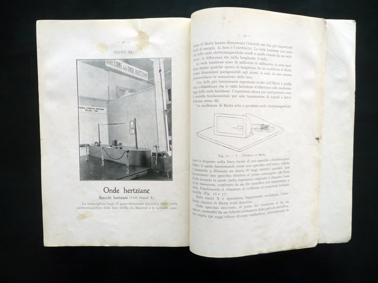 Galleria delle Esperienze Elettriche Torino 1911 Autografo ArnÚ Marconi Ferraris | Immagine Gallery 5