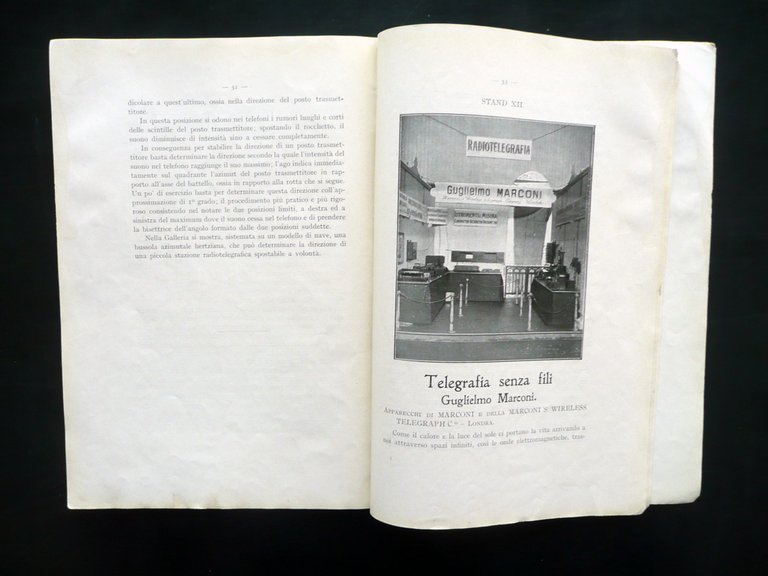 Galleria delle Esperienze Elettriche Torino 1911 Autografo ArnÚ Marconi Ferraris | Immagine Gallery 6