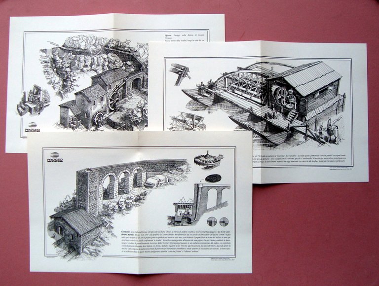 Galliazzo Acqua Macine e Farine Antichi Mulini Italiani Progeo Molini+3 …
